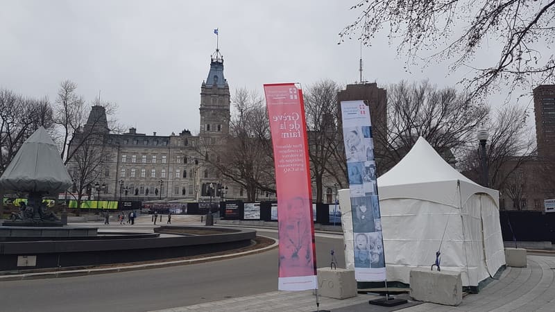 Grève de la faim - Sylvain Fortin